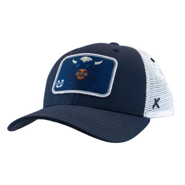 Youth Big Blue With Sunglasses Adjustable Snapback Cap